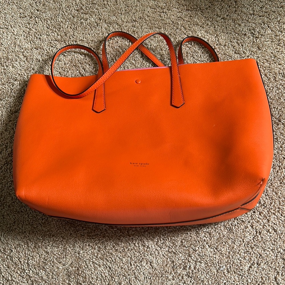 Orange Kate Spade bag
